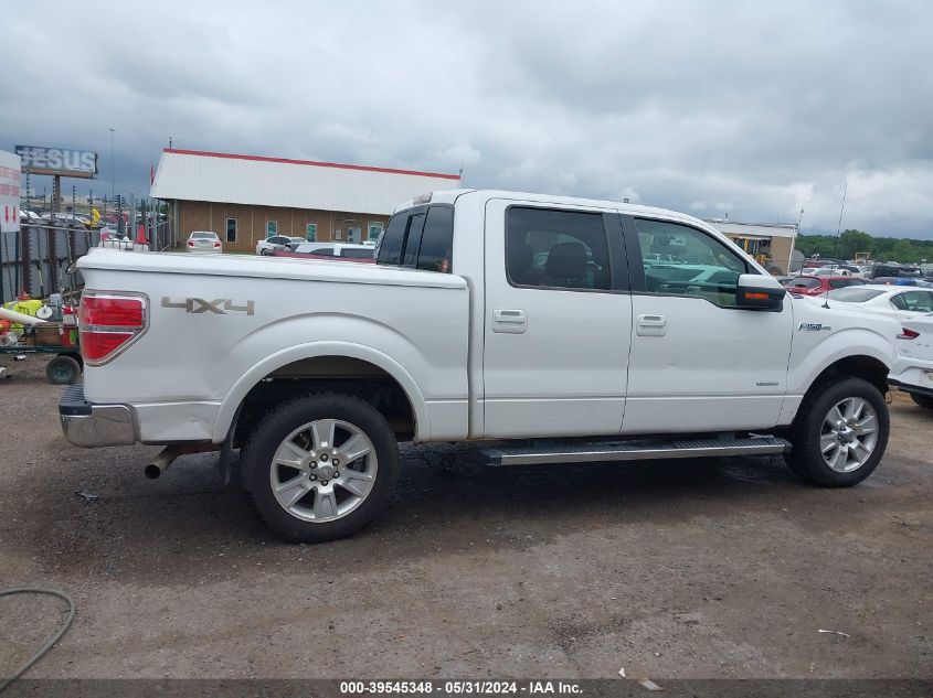 2012 Ford F-150 Lariat VIN: 1FTFW1ET6CFC96385 Lot: 39545348