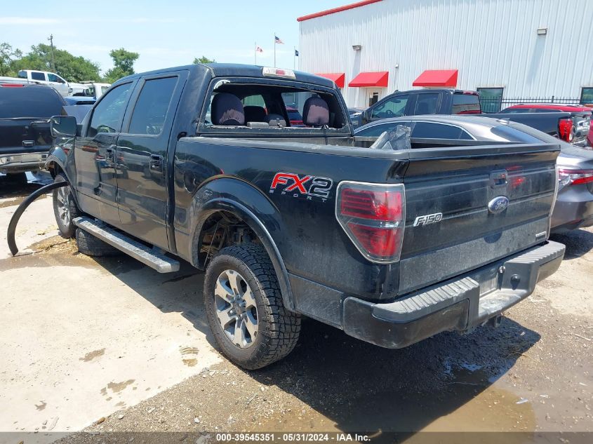 2013 Ford F150 Supercrew VIN: 1FTFW1CF0DFB36579 Lot: 39545351