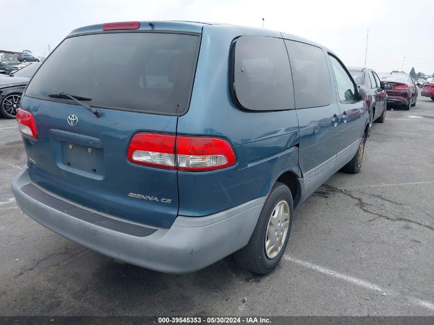 2001 Toyota Sienna Ce VIN: 4T3ZF19C51U332747 Lot: 39545353