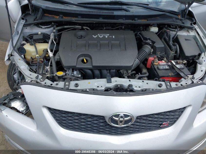 2010 Toyota Corolla S VIN: 2T1BU4EE1AC490979 Lot: 39545356