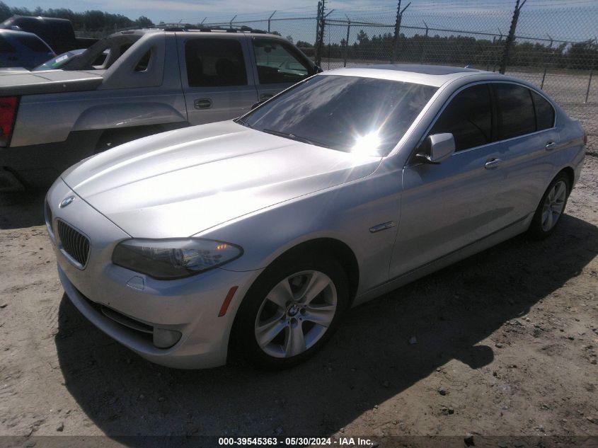 2013 BMW 528I VIN: WBAXG5C54DDY36288 Lot: 39545363