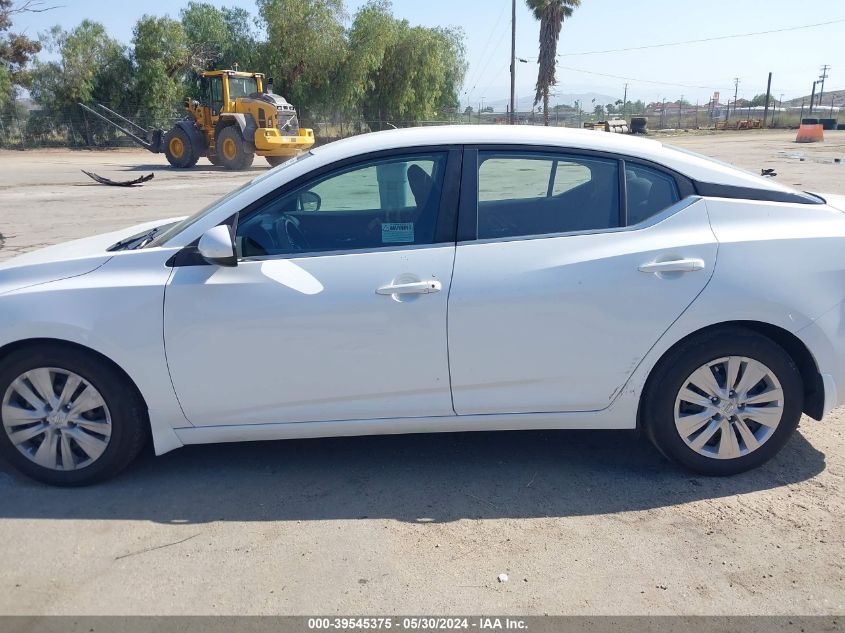 2022 Nissan Sentra S Xtronic Cvt VIN: 3N1AB8BV6NY213251 Lot: 39545375