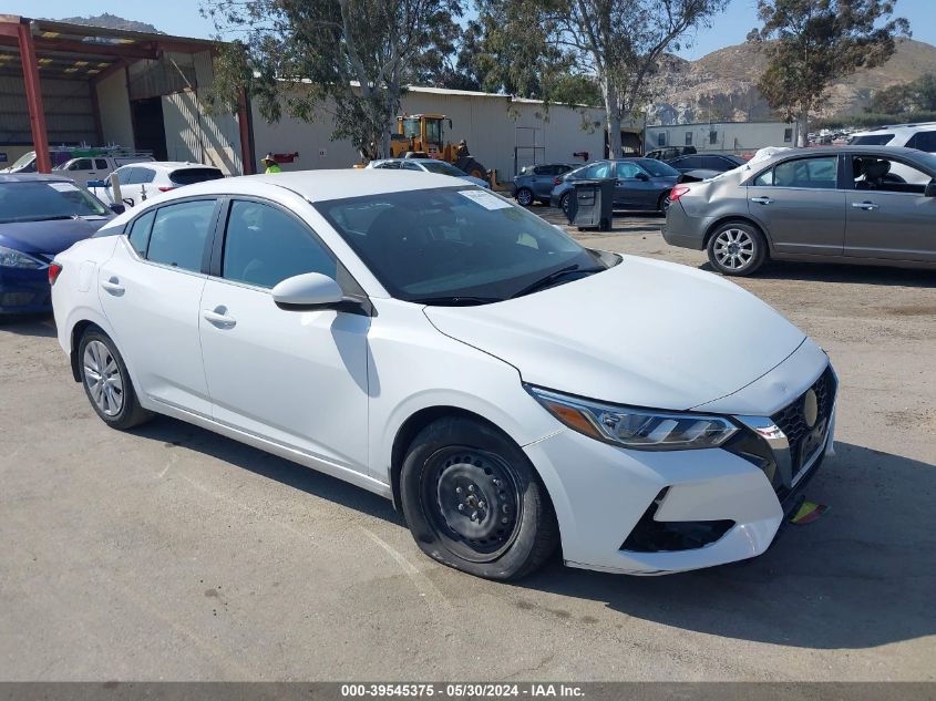 2022 Nissan Sentra S Xtronic Cvt VIN: 3N1AB8BV6NY213251 Lot: 39545375