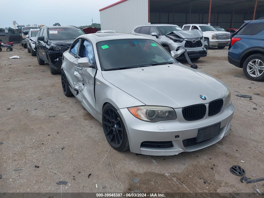 2012 BMW 135I VIN: WBAUC9C50CVM11634 Lot: 39545387