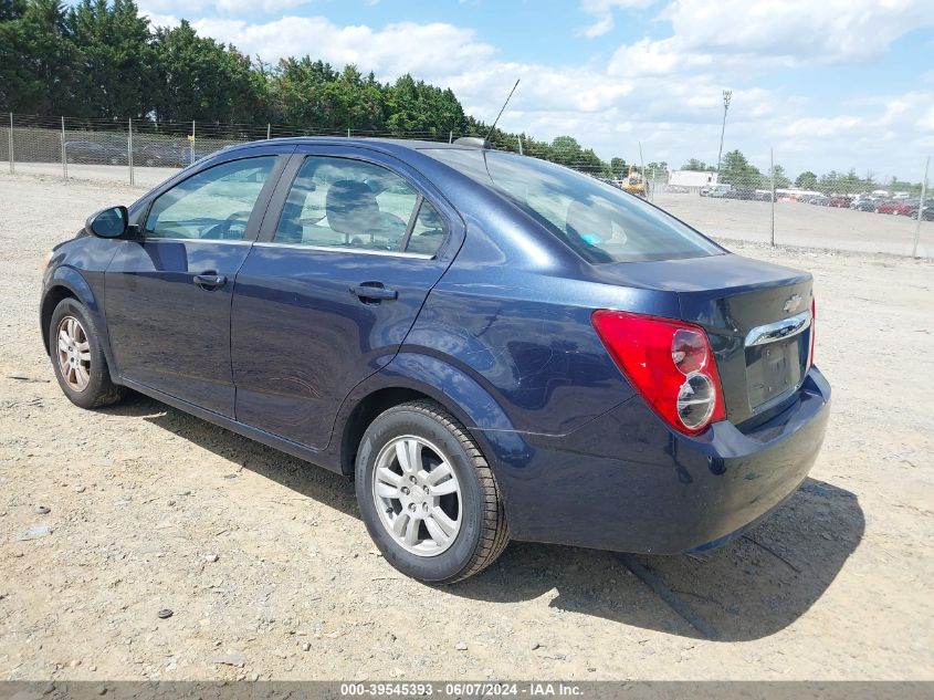 2015 Chevrolet Sonic Lt Auto VIN: 1G1JC5SB3F4117394 Lot: 39545393