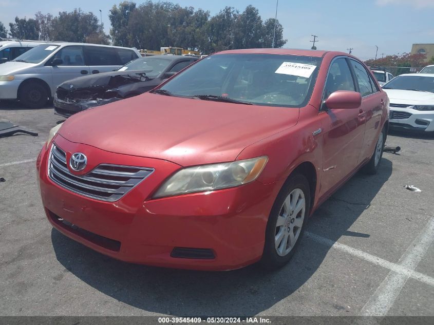 2009 Toyota Camry Hybrid Hybrid VIN: JTNBB46K993051054 Lot: 39545409