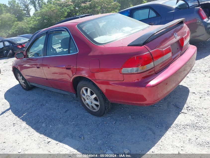 2002 Honda Accord Se VIN: 1HGCG567X2A125368 Lot: 39545414