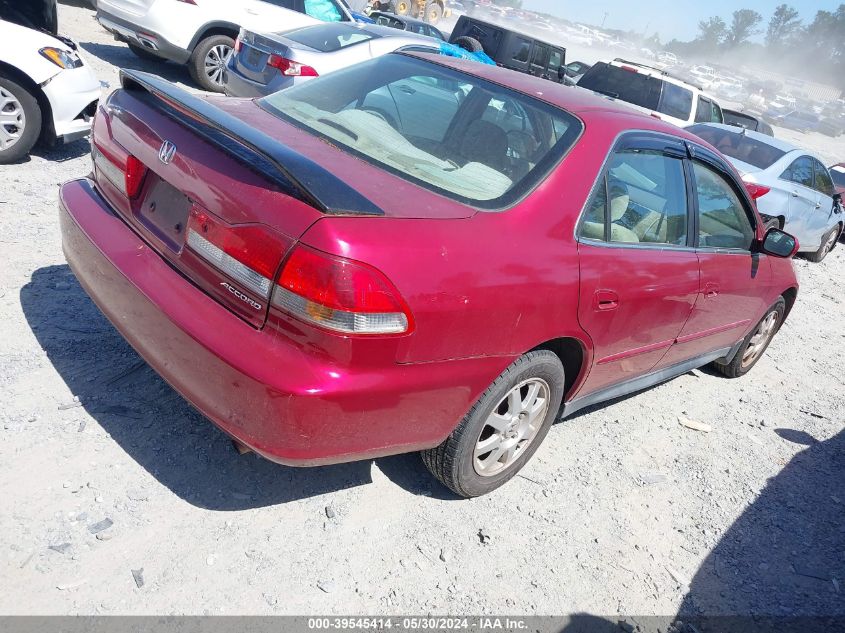 2002 Honda Accord Se VIN: 1HGCG567X2A125368 Lot: 39545414