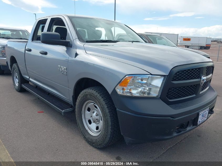 2021 Ram 1500 Classic Tradesman Quad Cab 4X4 6'4 Box VIN: 1C6RR7FG3MS564558 Lot: 39545415