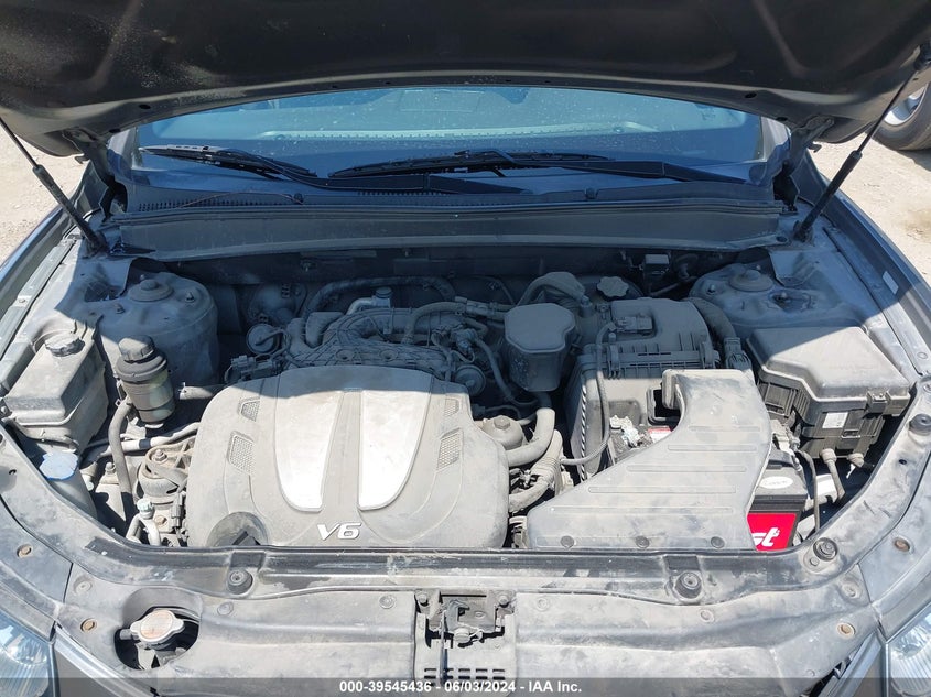 2011 Hyundai Santa Fe Se VIN: 5XYZH4AG2BG033792 Lot: 39545436