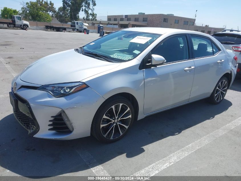 2019 Toyota Corolla Se VIN: 5YFBURHE8KP882089 Lot: 39545437