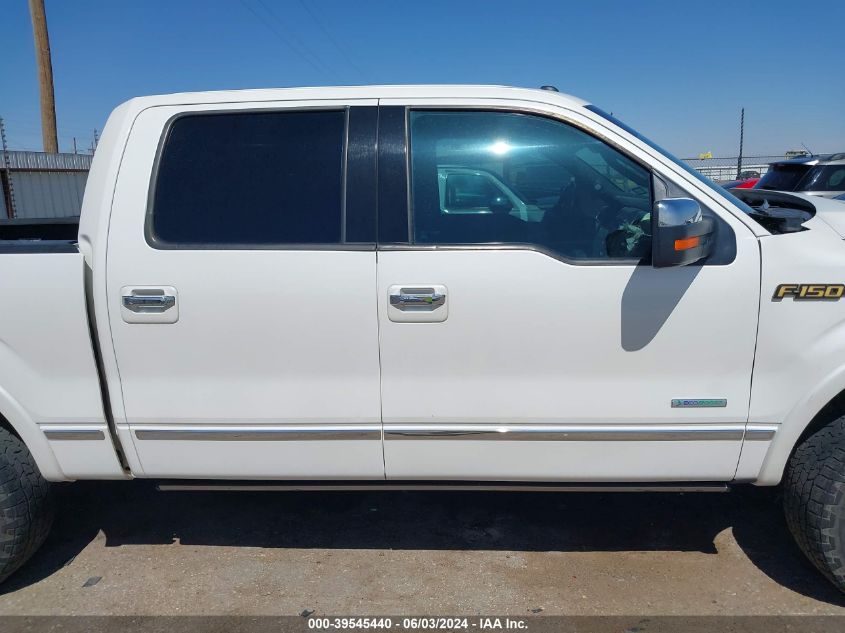 2013 Ford F-150 Platinum VIN: 1FTFW1ET6DFC94721 Lot: 39545440