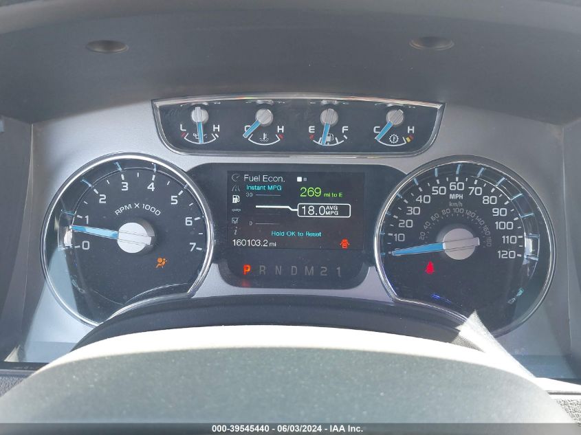 2013 Ford F-150 Platinum VIN: 1FTFW1ET6DFC94721 Lot: 39545440