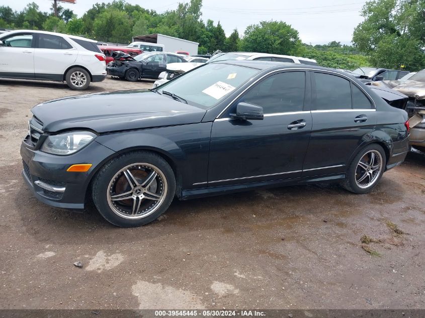 2014 Mercedes-Benz C 250 Luxury/Sport VIN: WDDGF4HB9EA965070 Lot: 39545445