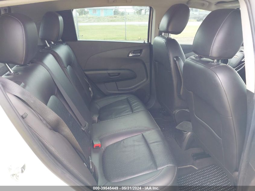 2015 Chevrolet Sonic Ltz Auto VIN: 1G1JE6SBXF4117490 Lot: 39545449