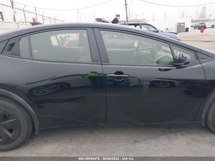 2023 Toyota Prius Le VIN: JTDACAAU1P3002996 Lot: 39545476