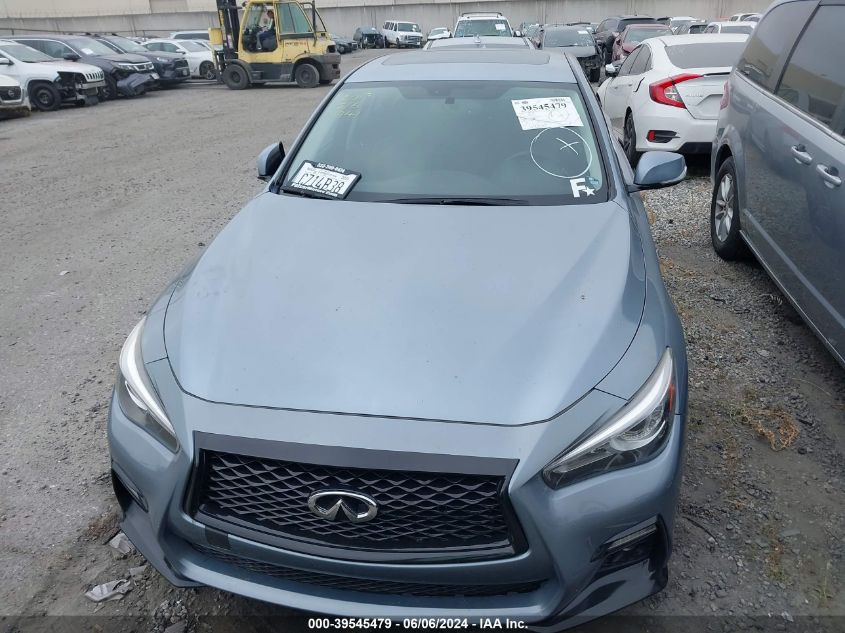 2019 Infiniti Q50 3.0T Luxe VIN: JN1EV7AR9KM550941 Lot: 39545479