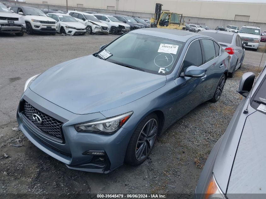 2019 Infiniti Q50 3.0T Luxe VIN: JN1EV7AR9KM550941 Lot: 39545479