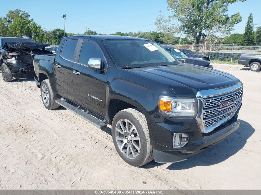 2021 GMC Canyon 2Wd Short Box Denali VIN: 1GTG5EEN3M1100630 Lot: 39545480