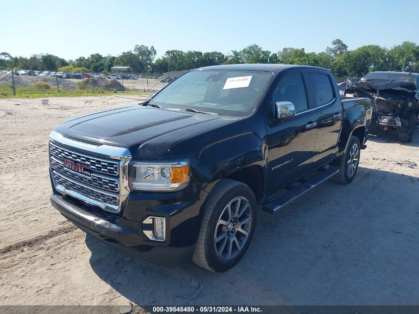 2021 GMC Canyon 2Wd Short Box Denali VIN: 1GTG5EEN3M1100630 Lot: 39545480