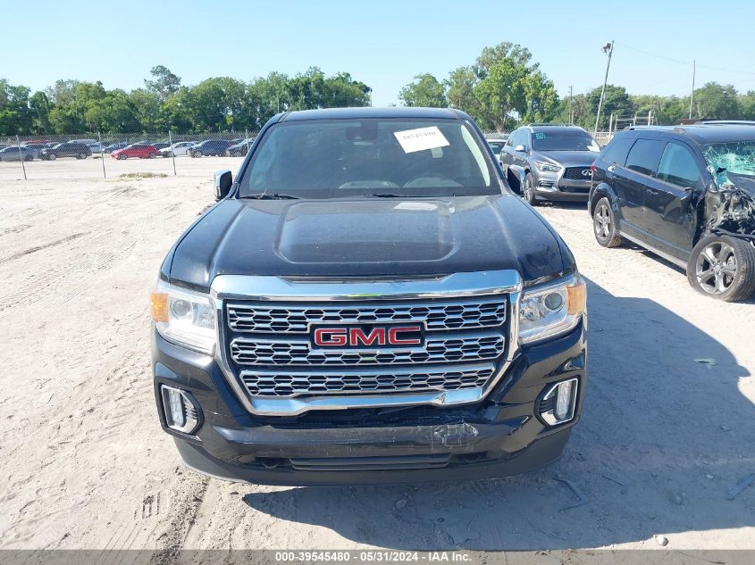 2021 GMC Canyon 2Wd Short Box Denali VIN: 1GTG5EEN3M1100630 Lot: 39545480