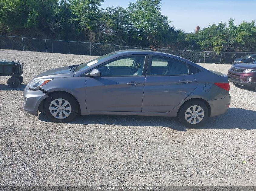 2017 Hyundai Accent Se VIN: KMHCT4AE7HU314184 Lot: 39545488