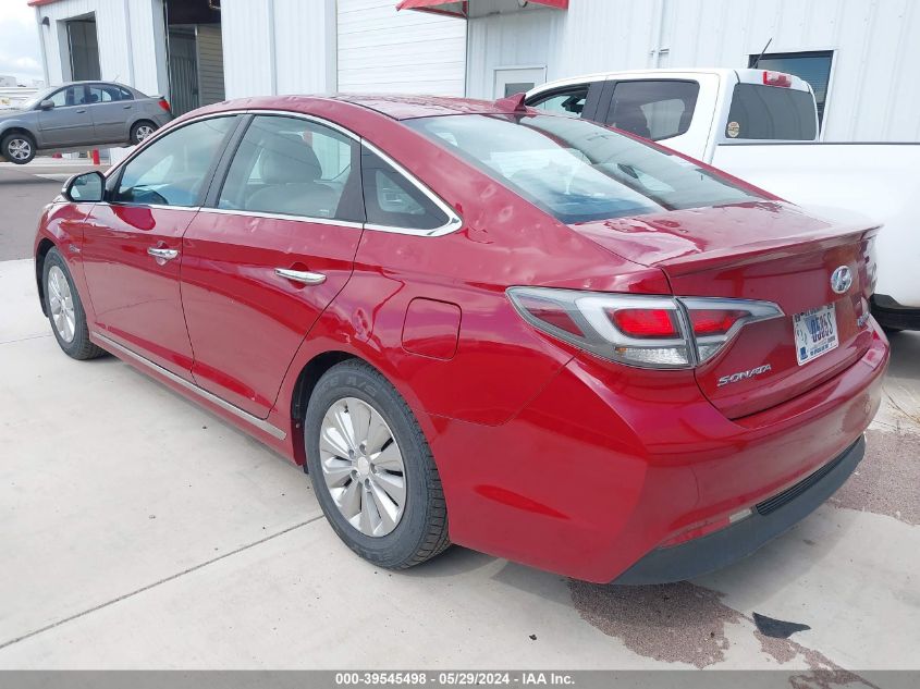 2016 Hyundai Sonata Hybrid Se VIN: KMHE24L14GA033000 Lot: 39545498