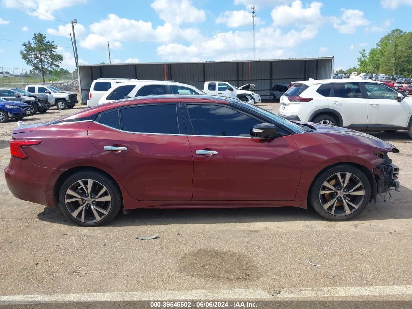 2016 Nissan Maxima 3.5 Platinum VIN: 1N4AA6AP0GC385882 Lot: 39545502