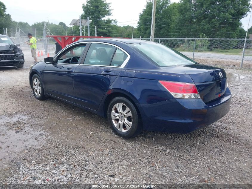 2009 Honda Accord 2.4 Lx-P VIN: 1HGCP26439A124416 Lot: 39545504