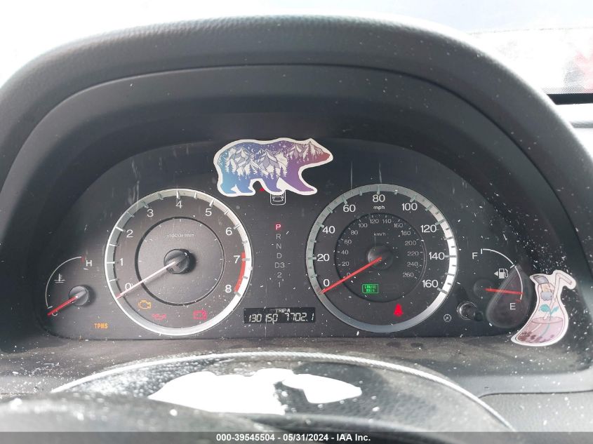 2009 Honda Accord 2.4 Lx-P VIN: 1HGCP26439A124416 Lot: 39545504