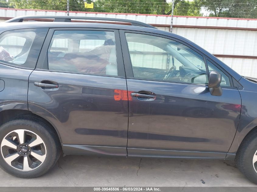 2017 Subaru Forester 2.5I VIN: JF2SJABC0HH511872 Lot: 39545506