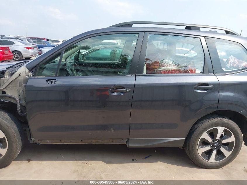 2017 Subaru Forester 2.5I VIN: JF2SJABC0HH511872 Lot: 39545506