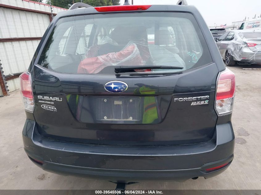 2017 Subaru Forester 2.5I VIN: JF2SJABC0HH511872 Lot: 39545506