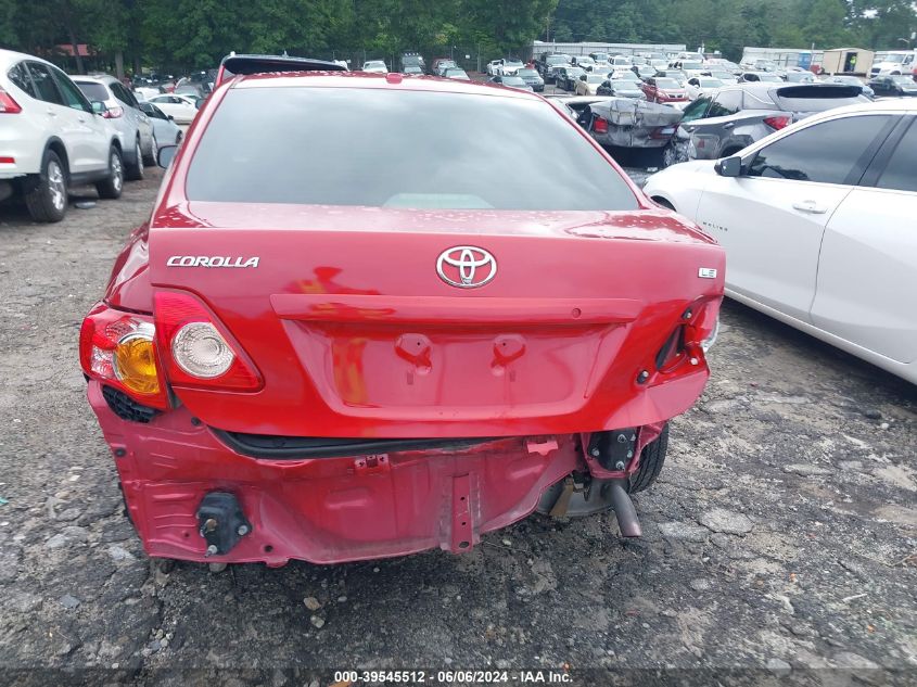 2010 Toyota Corolla Le VIN: JTDBU4EE6AJ077864 Lot: 39545512