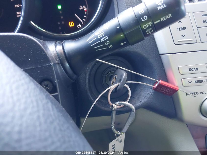 2007 Lexus Rx 350 VIN: 2T2GK31U47C022882 Lot: 39545527