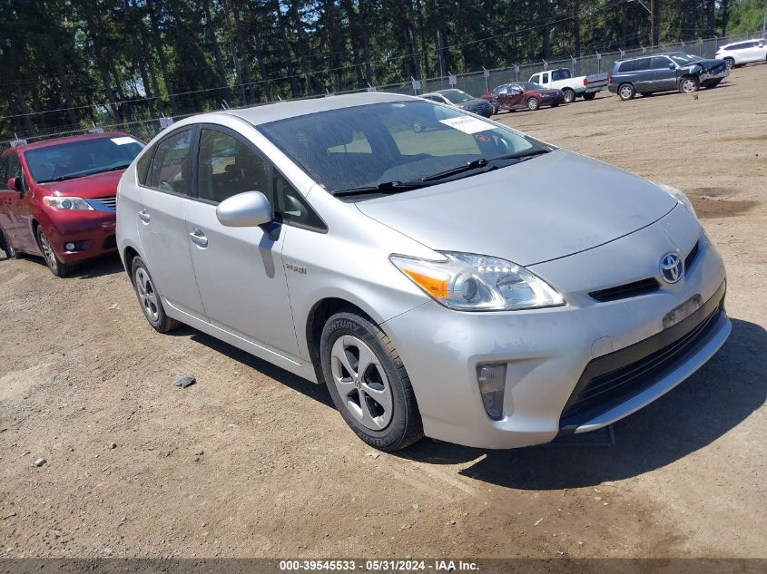 2014 Toyota Prius Two VIN: JTDKN3DU7E0357529 Lot: 39545533