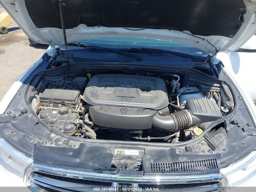 2016 Dodge Durango Sxt VIN: 1C4RDHAG6GC412664 Lot: 39545541