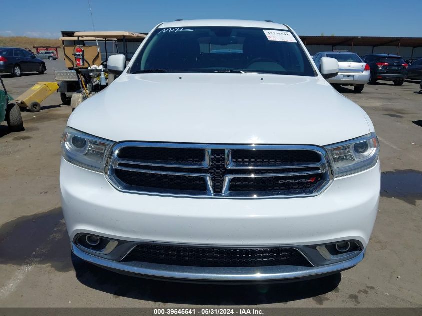 2016 Dodge Durango Sxt VIN: 1C4RDHAG6GC412664 Lot: 39545541