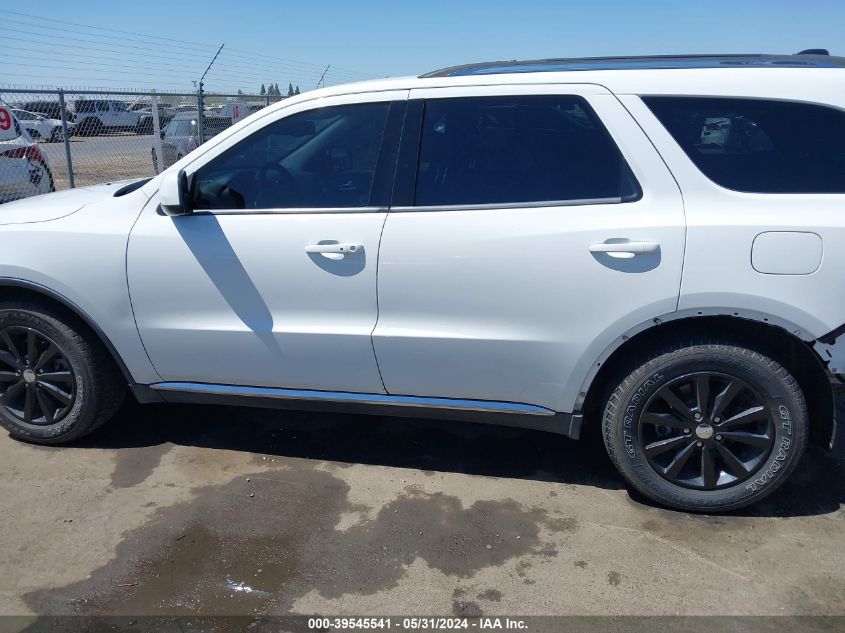 2016 Dodge Durango Sxt VIN: 1C4RDHAG6GC412664 Lot: 39545541