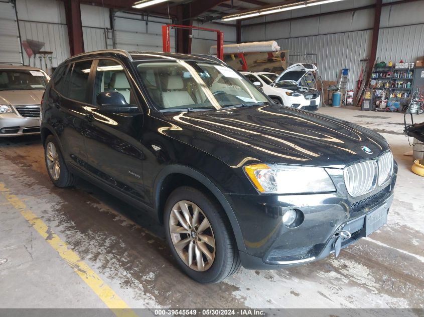 2013 BMW X3 xDrive28I VIN: 5UXWX9C51D0A28530 Lot: 39545549