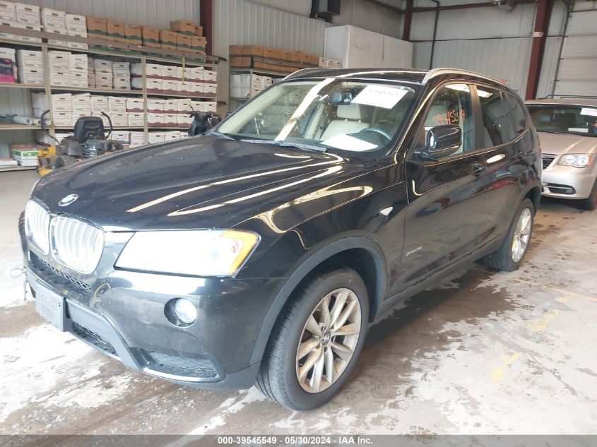 2013 BMW X3 xDrive28I VIN: 5UXWX9C51D0A28530 Lot: 39545549