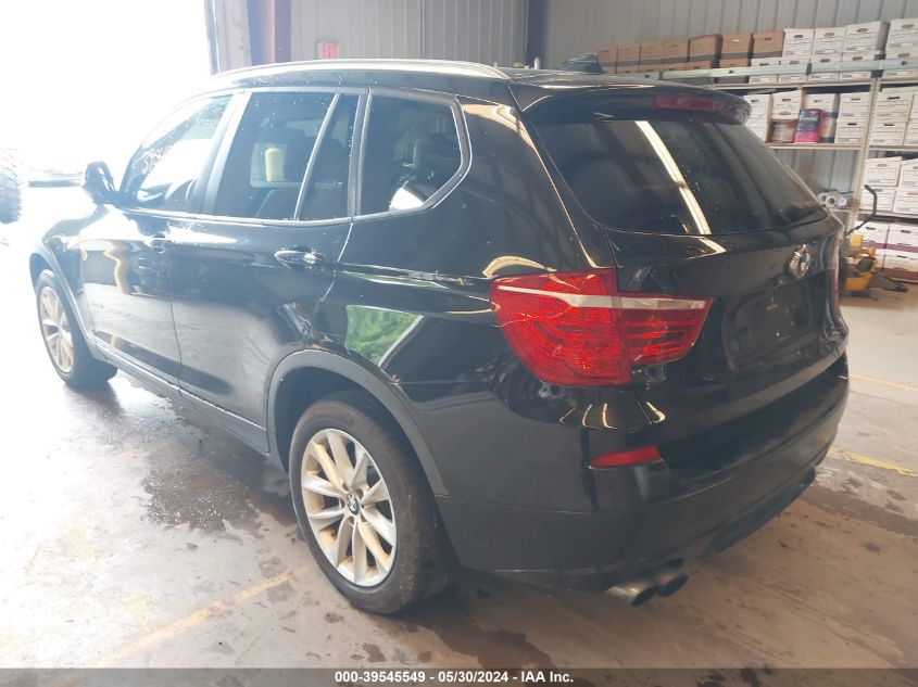 2013 BMW X3 xDrive28I VIN: 5UXWX9C51D0A28530 Lot: 39545549