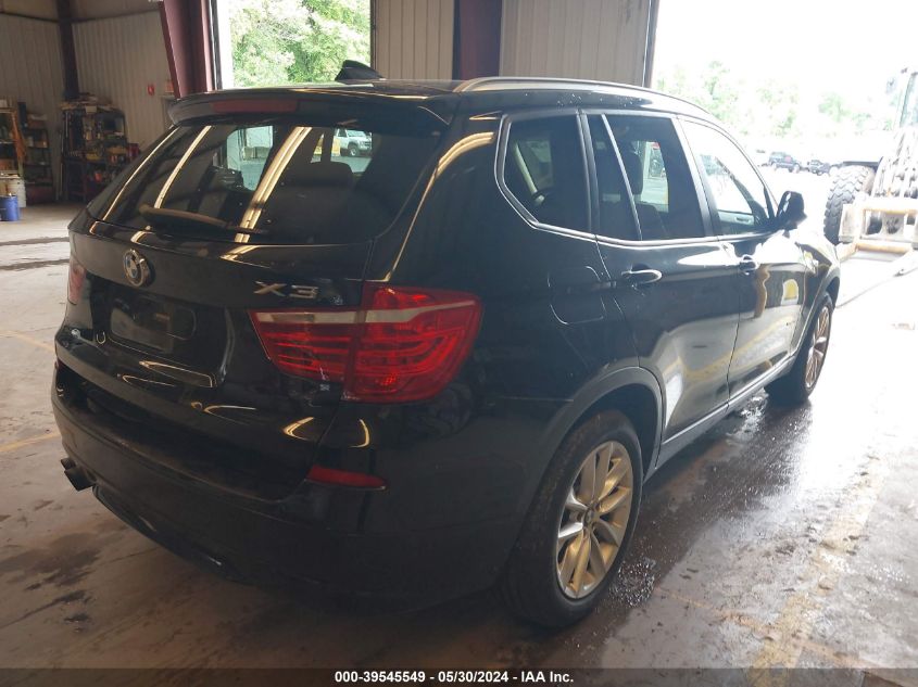 2013 BMW X3 xDrive28I VIN: 5UXWX9C51D0A28530 Lot: 39545549