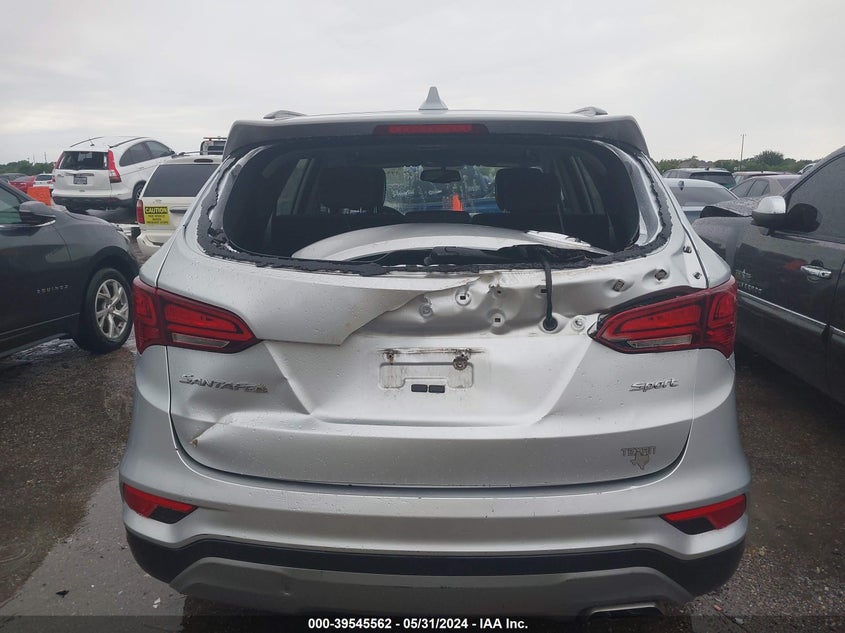 2018 Hyundai Santa Fe Sport 2.4L VIN: 5XYZU3LB6JG527532 Lot: 39545562