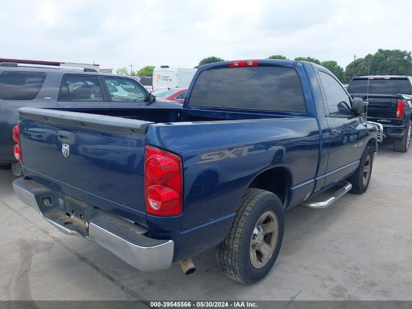 2007 Dodge Ram 1500 St VIN: 1D7HA16K97J641298 Lot: 39545566