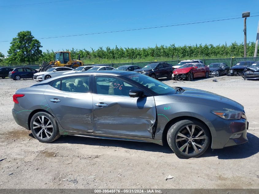 2016 Nissan Maxima 3.5 Platinum/3.5 S/3.5 Sl/3.5 Sr/3.5 Sv VIN: 1N4AA6AP9GC430026 Lot: 39545576