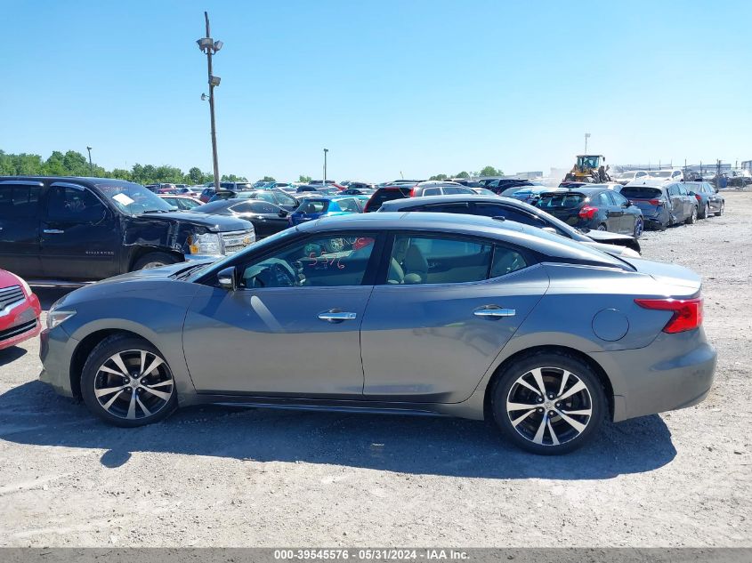 2016 Nissan Maxima 3.5 Platinum/3.5 S/3.5 Sl/3.5 Sr/3.5 Sv VIN: 1N4AA6AP9GC430026 Lot: 39545576