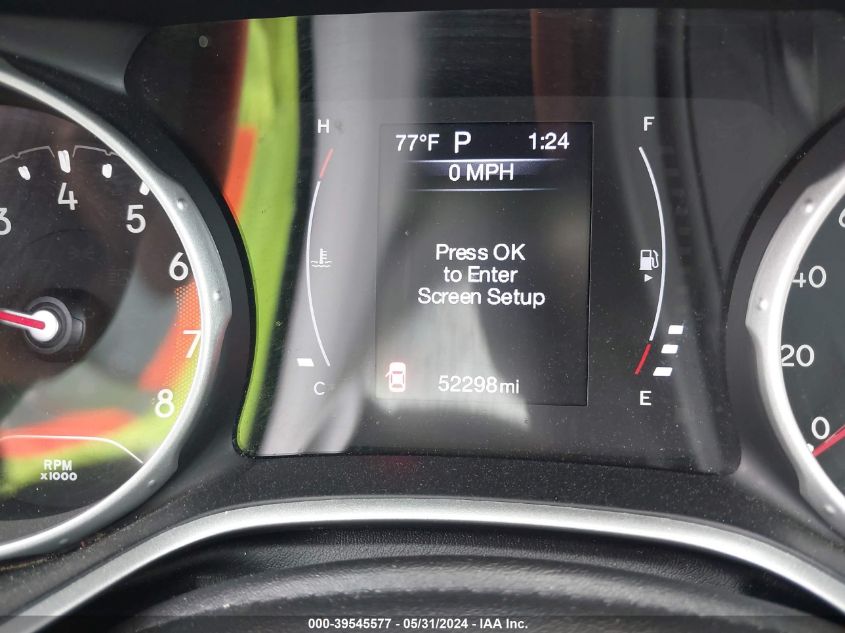 2021 Jeep Compass Altitude Fwd VIN: 3C4NJCBB8MT587155 Lot: 39545577