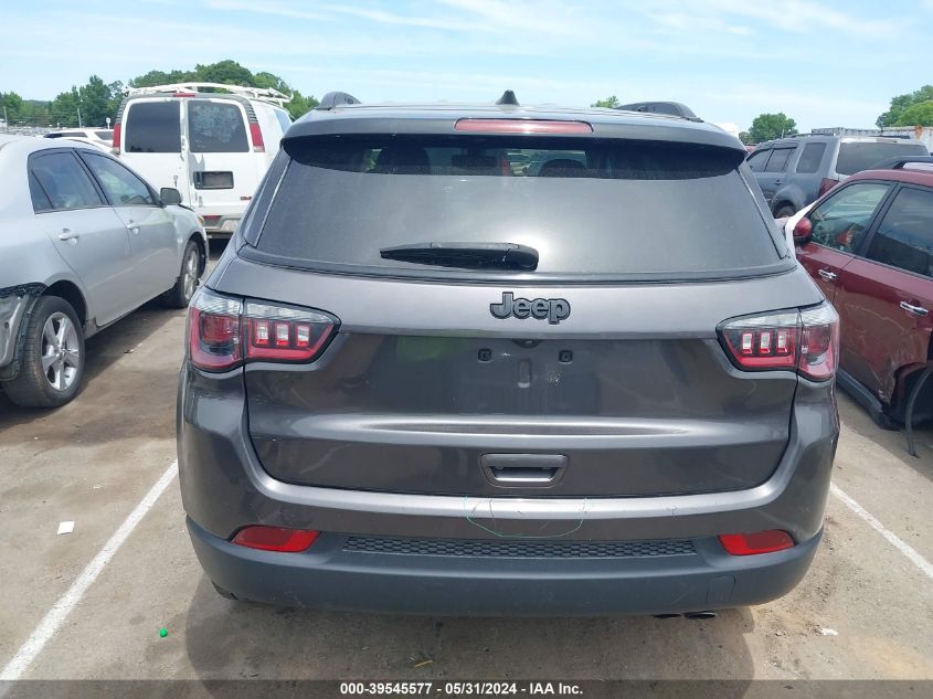 2021 Jeep Compass Altitude Fwd VIN: 3C4NJCBB8MT587155 Lot: 39545577