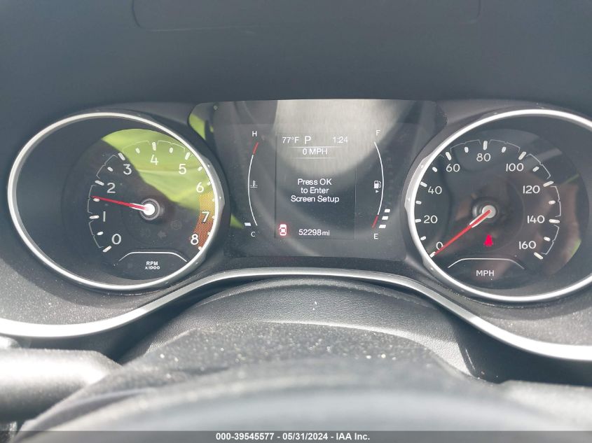 2021 Jeep Compass Altitude Fwd VIN: 3C4NJCBB8MT587155 Lot: 39545577